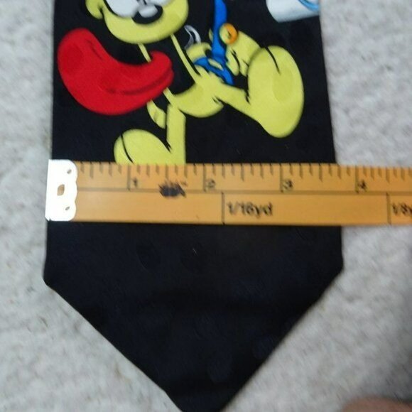 Garfield Christmas Silk Necktie 57"x3.75" - Picture 5 of 5